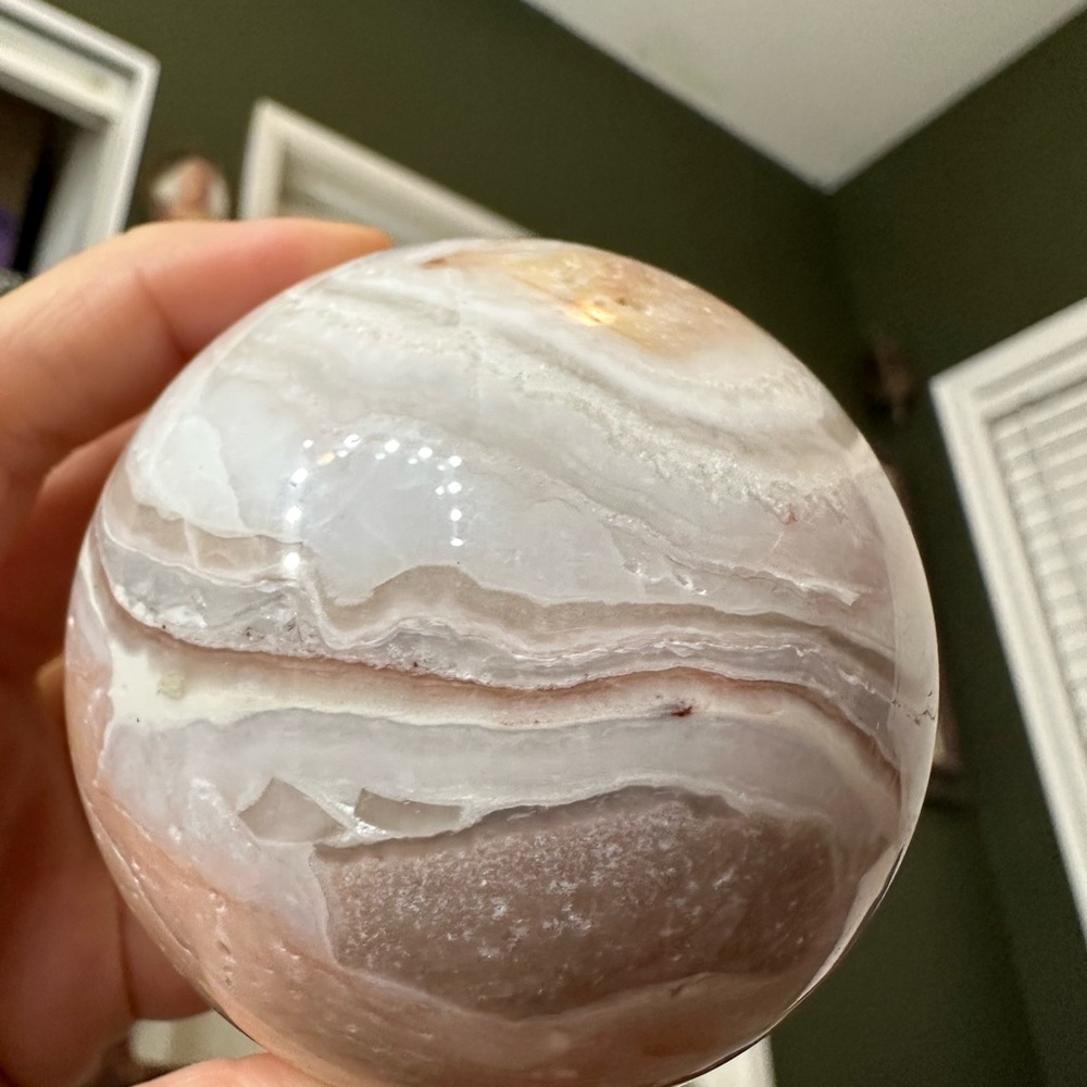 Lace Agate Sphere